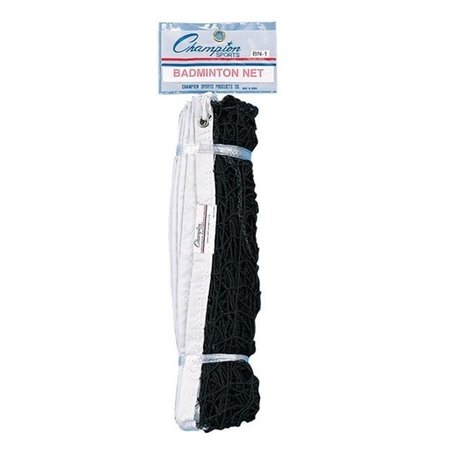 PERFECTPITCH 21 x 2.5 ft. 12-Ply Badminton Net; Black & White PE724998